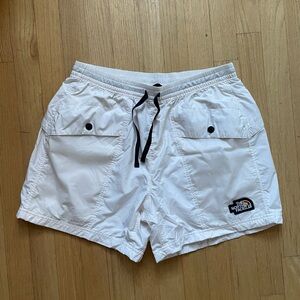 The North Face White Women's Mesh-Lined Athletic Shorts